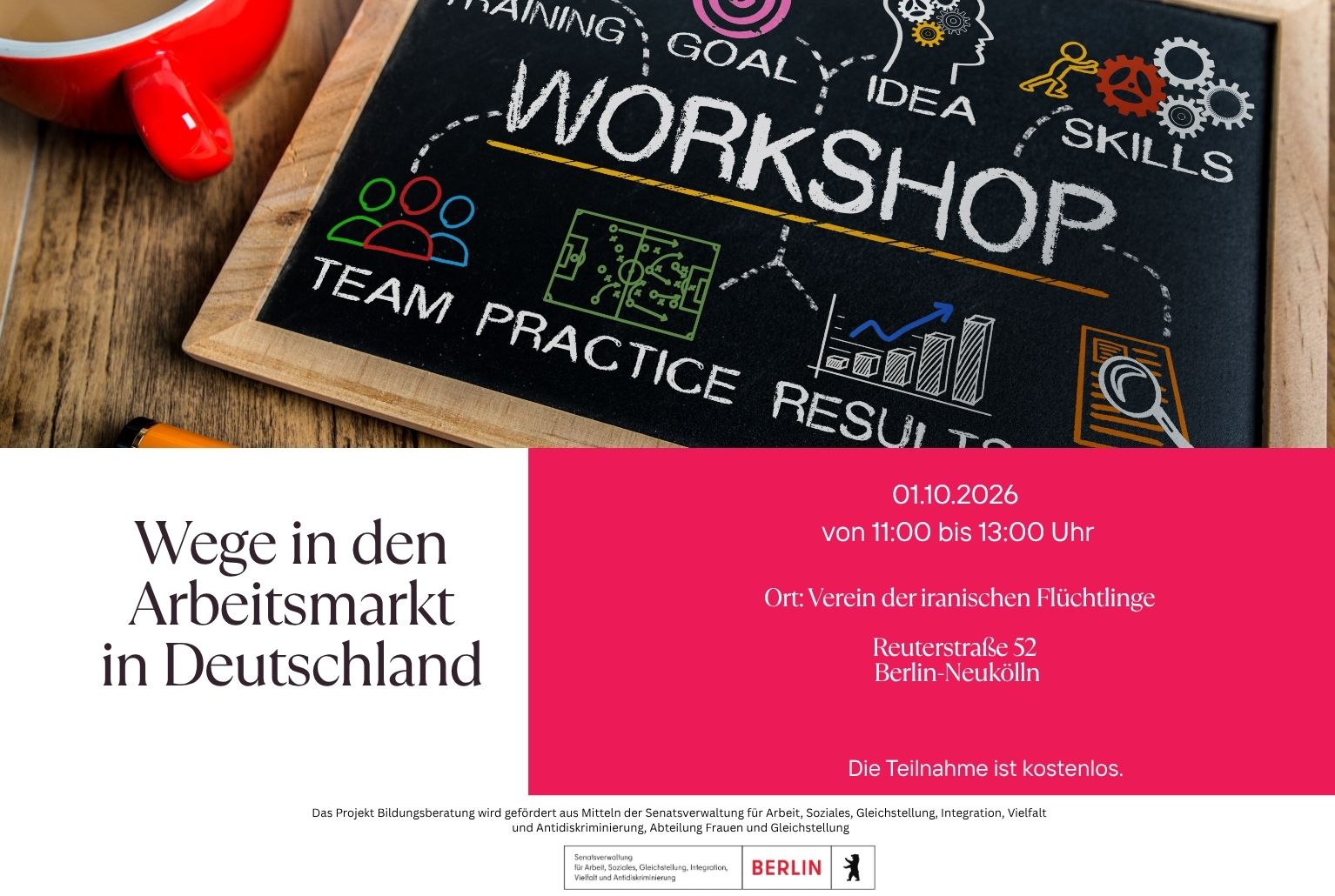 Workshop: Wege in den Arbeitsmarkt in Deutschland